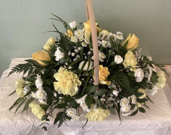 Oval Basket Arrangement