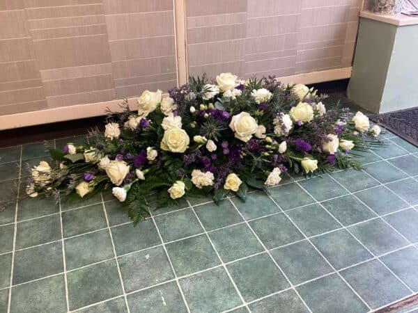 Scottish Double Ended Coffin Spray