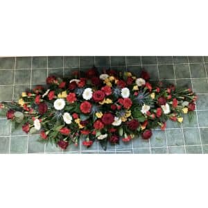 Red and Mixed colours Double Ended Wreath